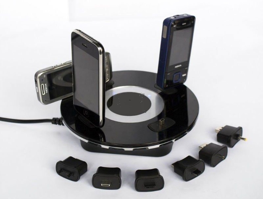 Электронная 6 цифровая Multi сотовый телефон Зарядка станции для Ipad / Iphone зарядки устройства